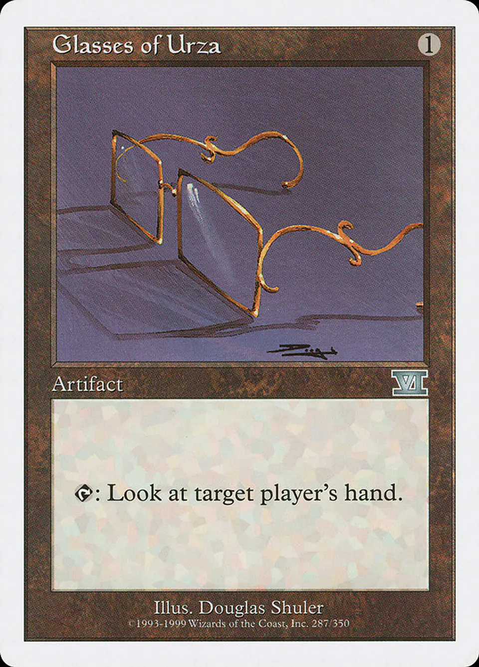 Glasses of Urza (Retro Frame) | Español | VG | 6ED 1