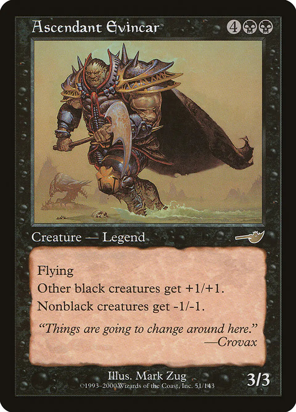 Ascendant Evincar (Retro Frame) | Español | VG | NEM 1