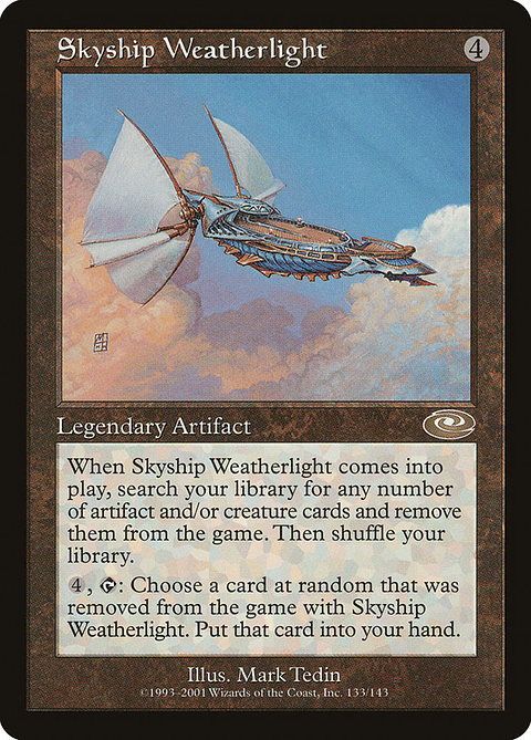 Skyship Weatherlight (Retro Frame) | Español | VG | PLS