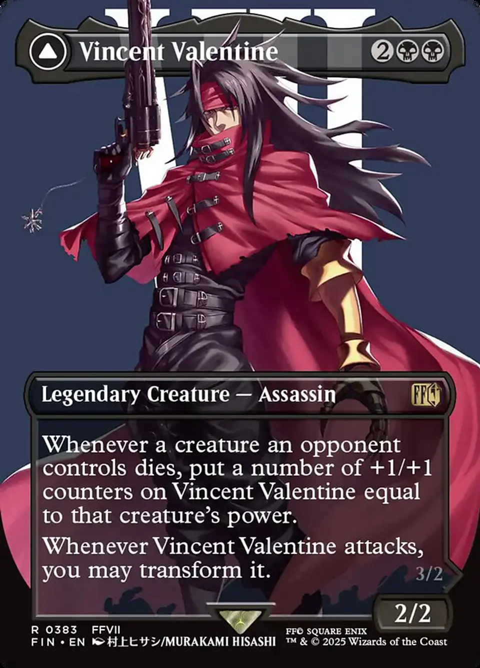 Vincent Valentine // Galian Beast (Borderless) | Inglés | NM | FIN 1