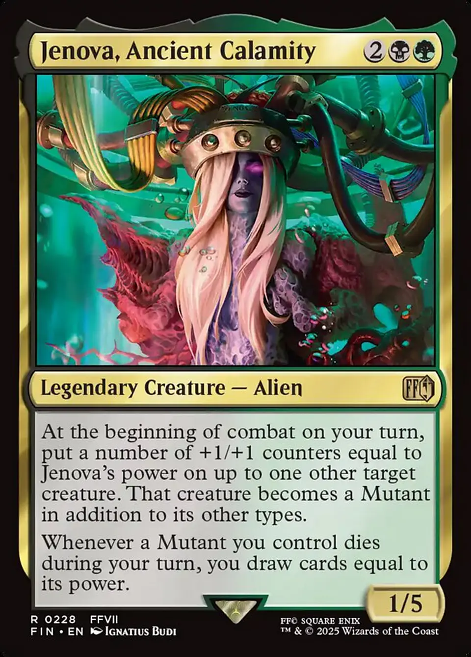 Jenova, Ancient Calamity (foil) | Inglés | NM | FIN 1