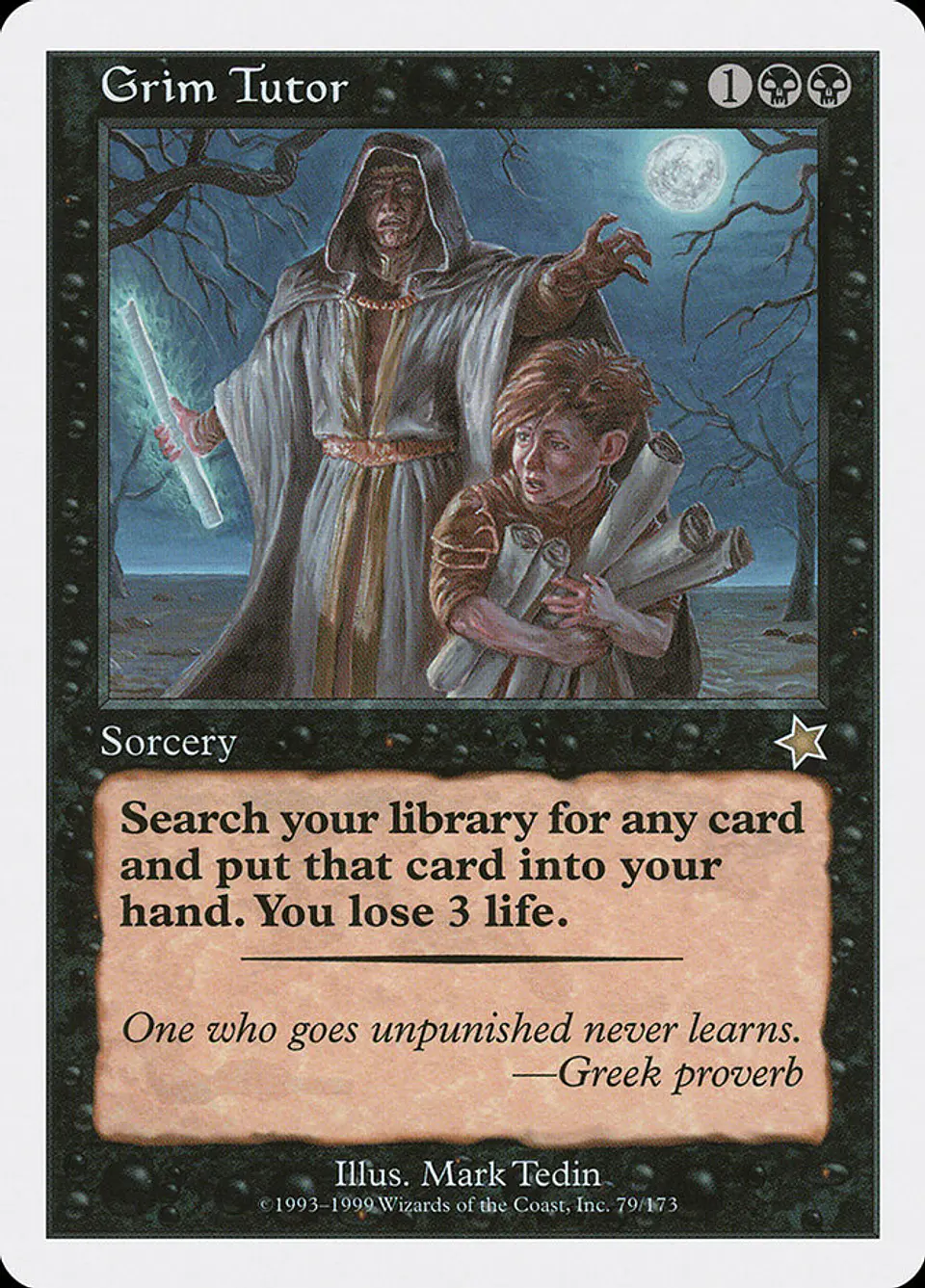 Grim Tutor (Retro Frame) | Inglés | EX | S99 1