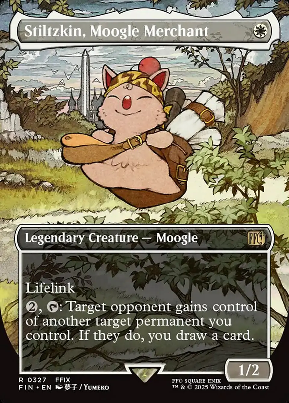 Stiltzkin, Moogle Merchant (Borderless foil) | Inglés | NM | FIN 1