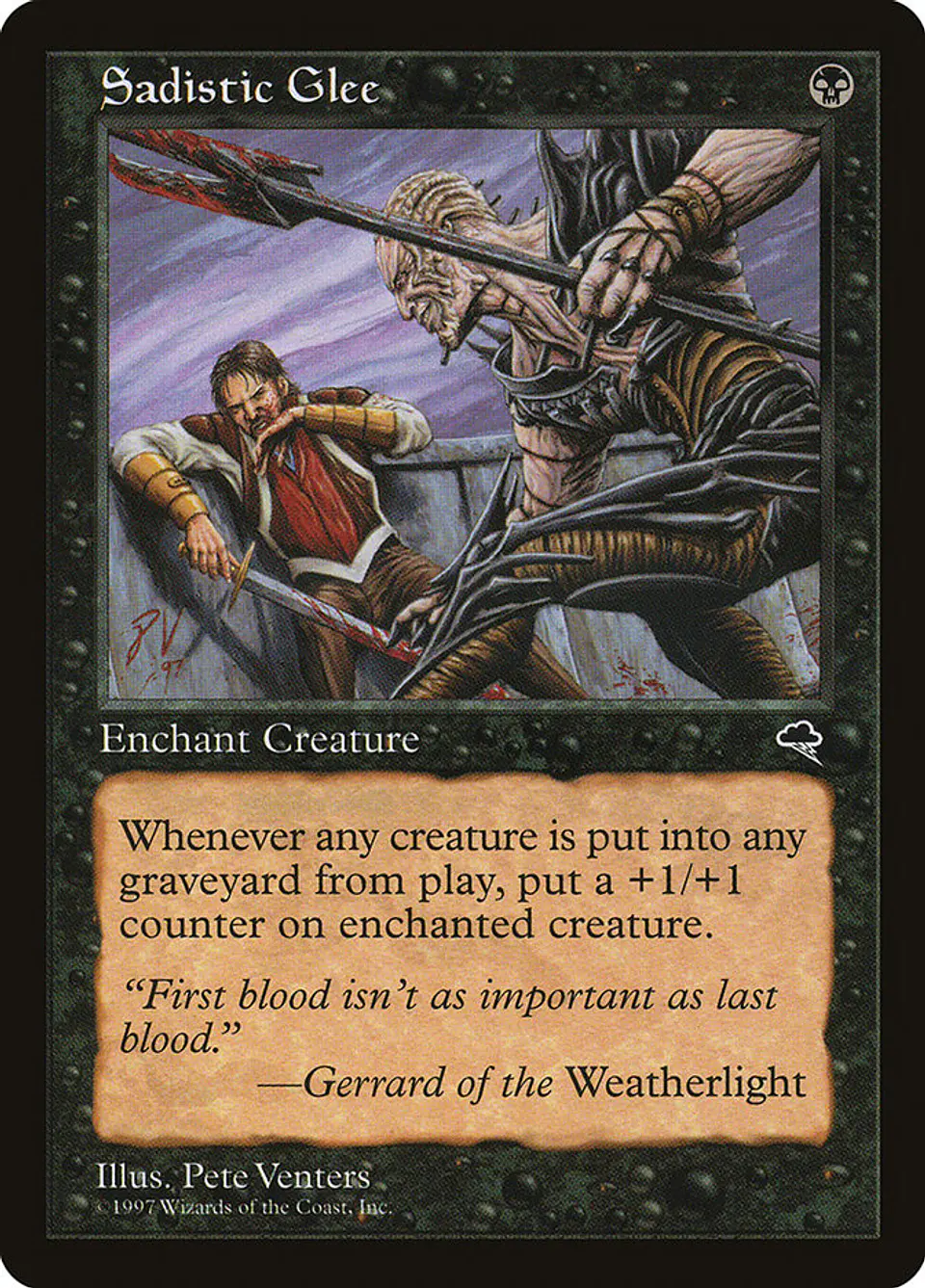 Sadistic Glee (Retro Frame) | Inglés | HP | TMP 1