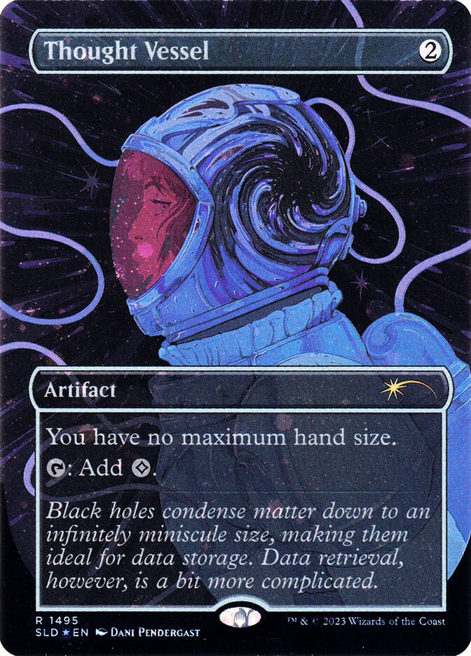 Thought Vessel (Borderless foil) | Inglés | NM | SLD 1