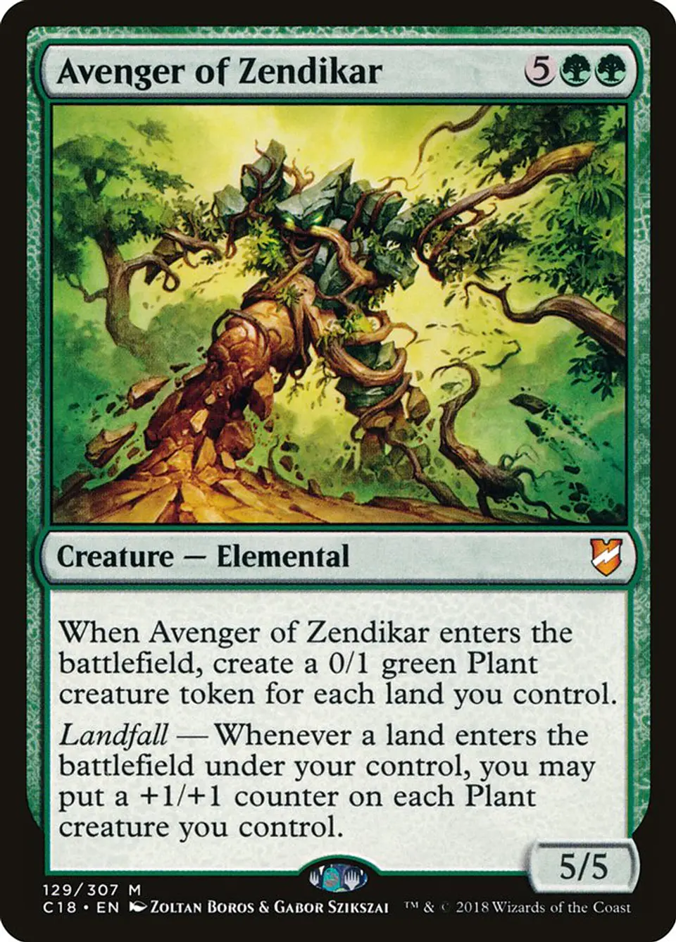 Avenger of Zendikar | Inglés | NM | C18 1