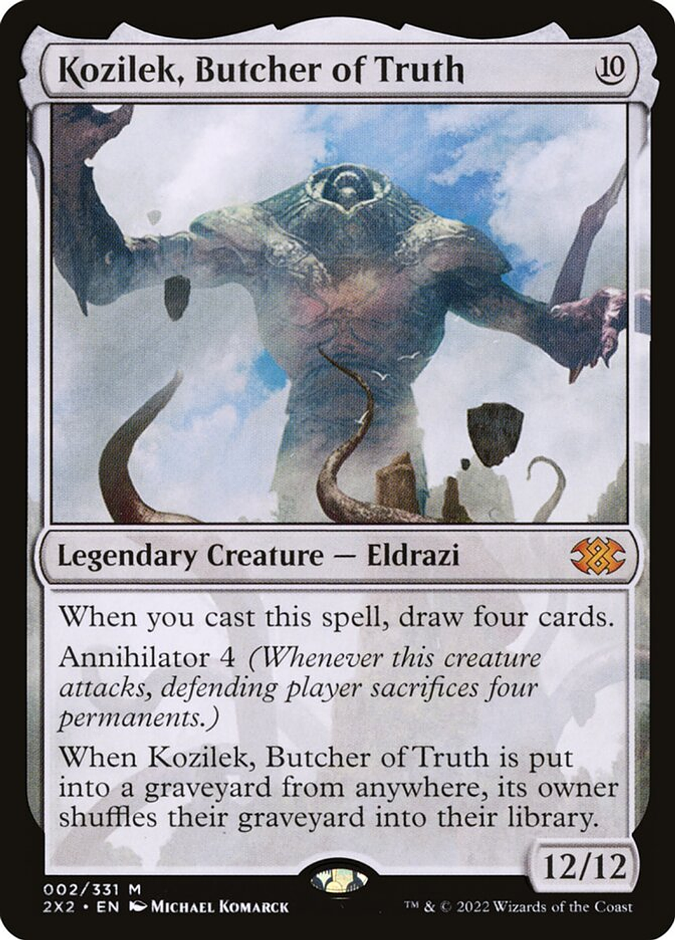 Kozilek, Butcher of Truth (foil) | Inglés | NM | 2X2 1