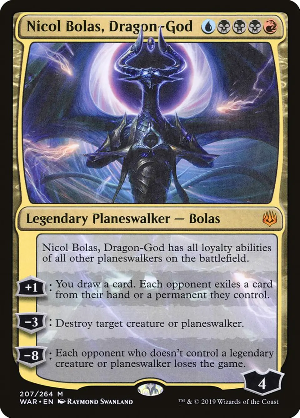 Nicol Bolas, Dragon-God | Inglés | NM | WAR 1