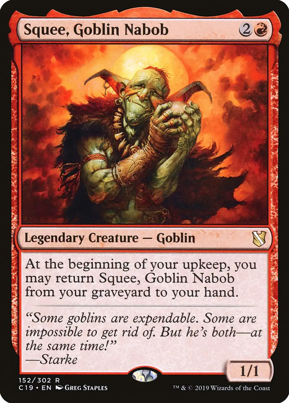 Squee, Goblin Nabob | Inglés | NM | C19 1