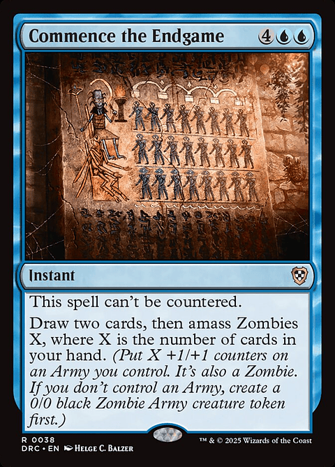 Commence the Endgame | Inglés | EX | DRC