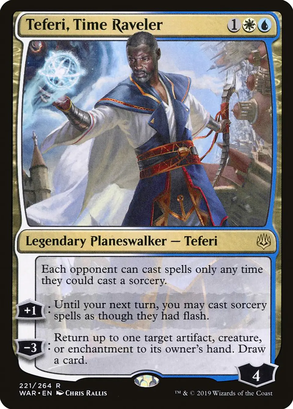 Teferi, Time Raveler | Inglés | EX | WAR 1