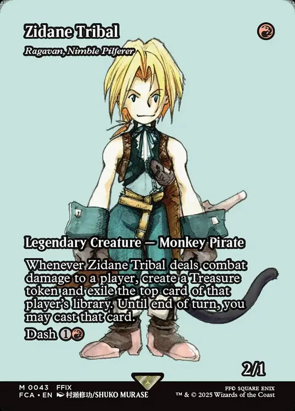 Ragavan, Nimble Pilferer (Borderless) | Inglés | NM | FCA 1