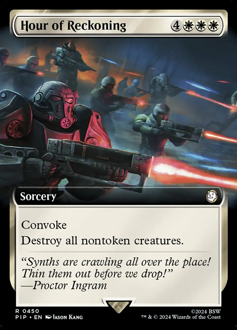 Hour of Reckoning (Extended Art) | Inglés | NM | PIP 1