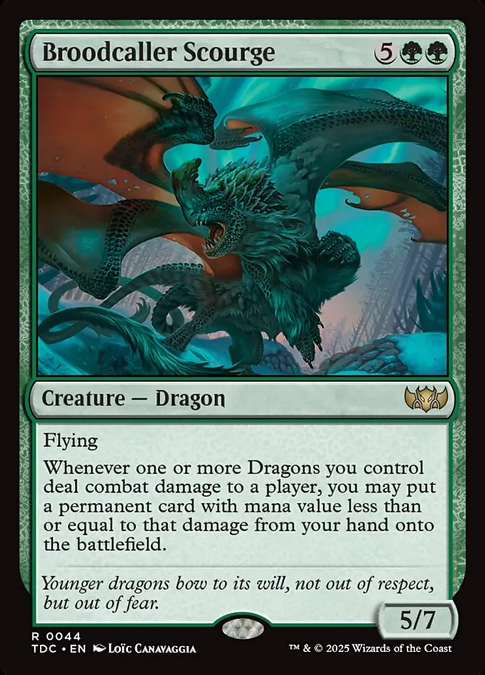 Broodcaller Scourge | Inglés | NM | TDC 1