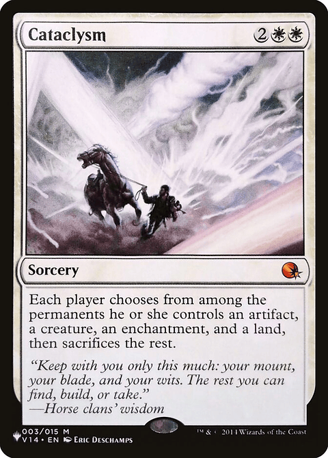 Cataclysm | Inglés | NM | PLST