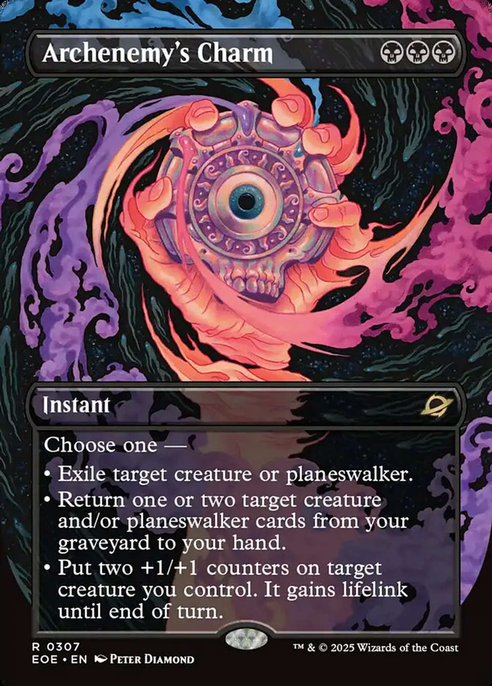 Archenemy's Charm (Borderless foil) | Inglés | NM | EOE 1