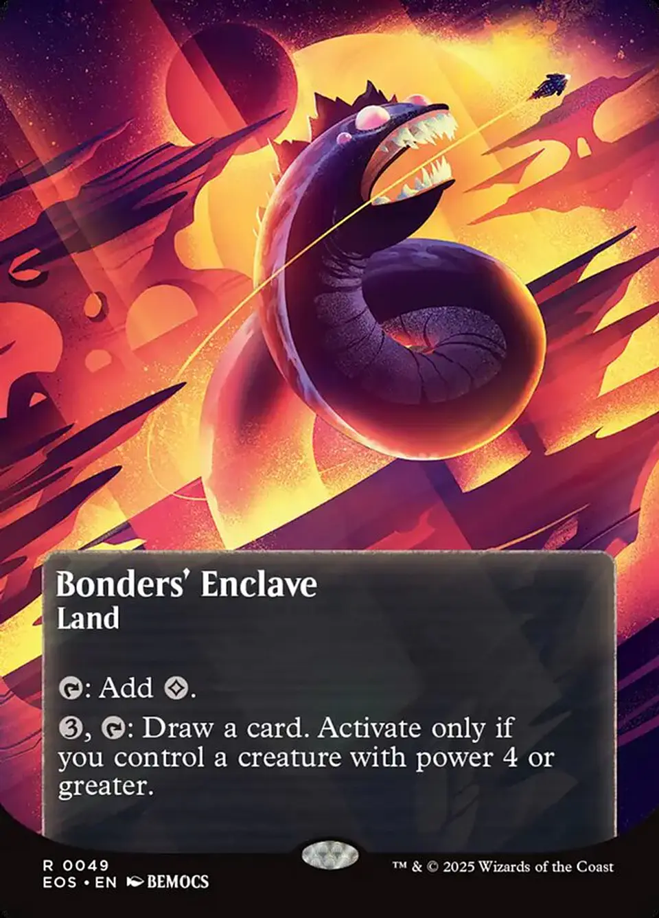 Bonders' Enclave (Borderless) | Inglés | NM | EOS 1