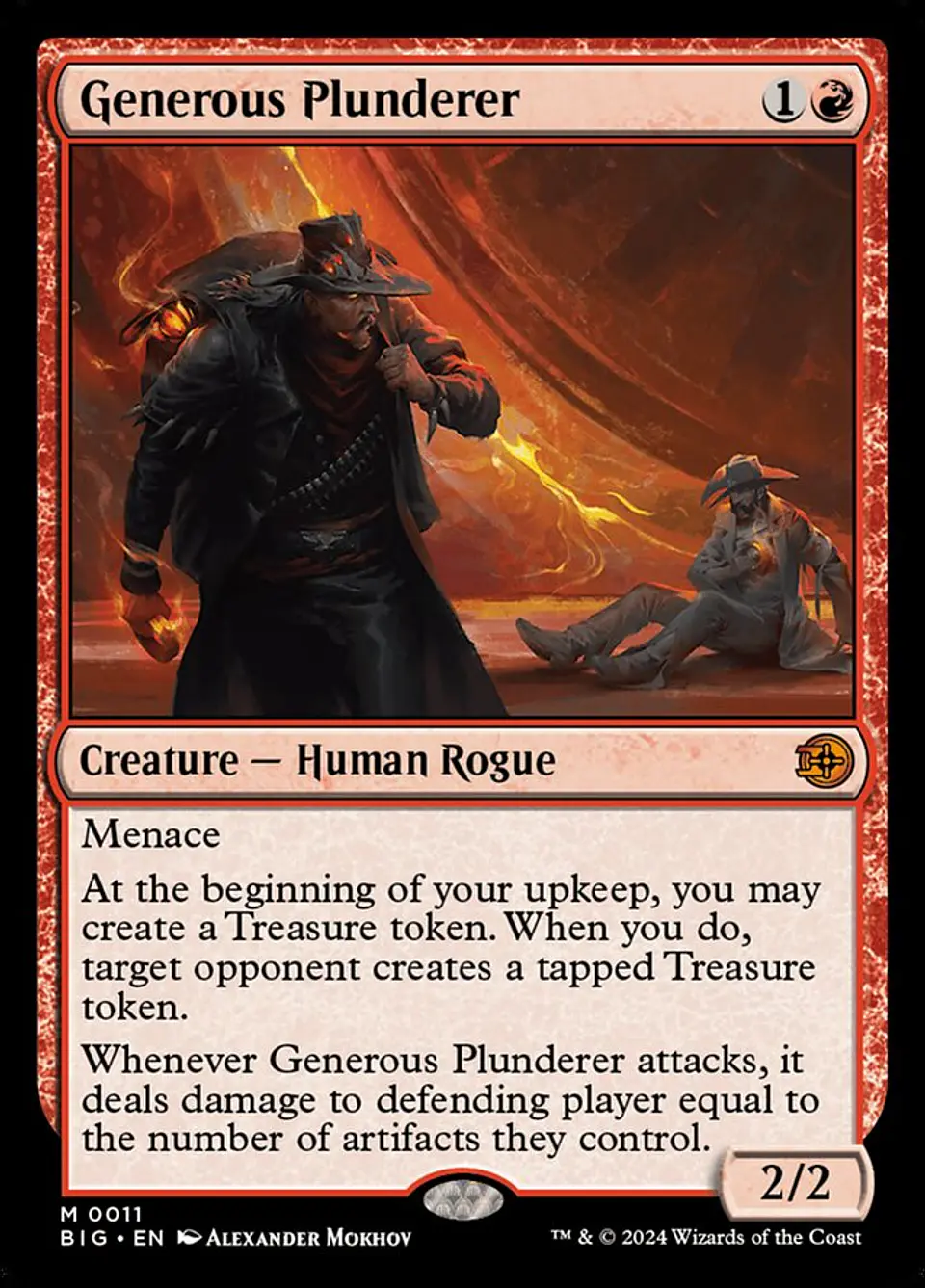 Generous Plunderer | Inglés | NM | BIG 1