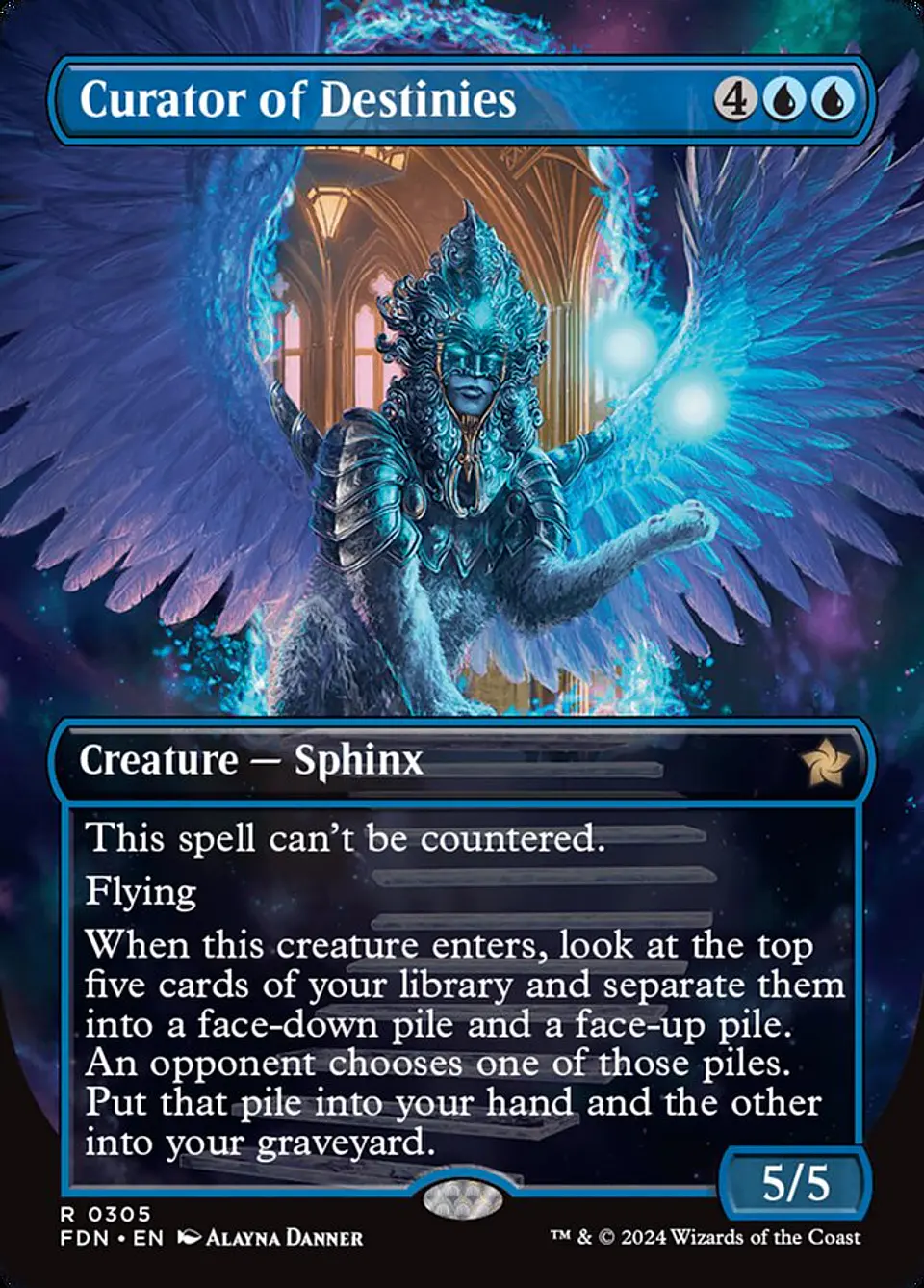 Curator of Destinies (Borderless) | Inglés | NM | FDN 1