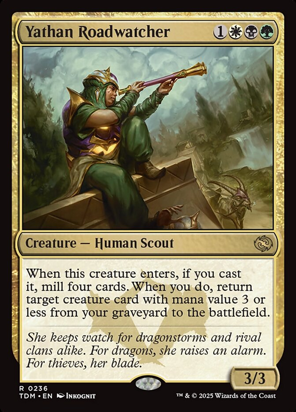 Yathan Roadwatcher | Inglés | NM | TDM 1