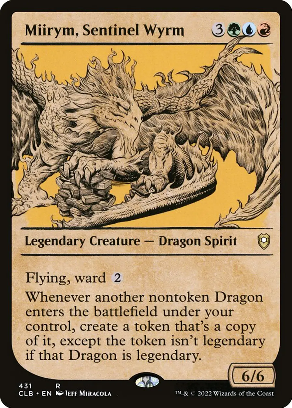 Miirym, Sentinel Wyrm (Showcase) | Inglés | EX | CLB 1