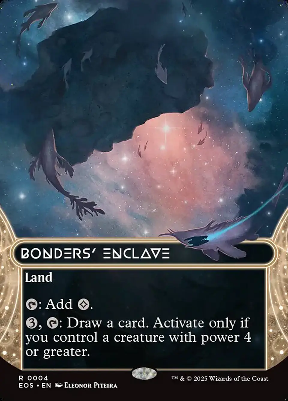 Bonders' Enclave (Borderless foil) | Español | NM | EOS 1