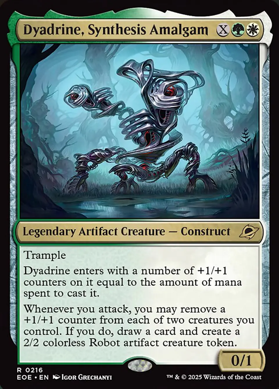 Dyadrine, Synthesis Amalgam (foil) | Inglés | NM | EOE 1