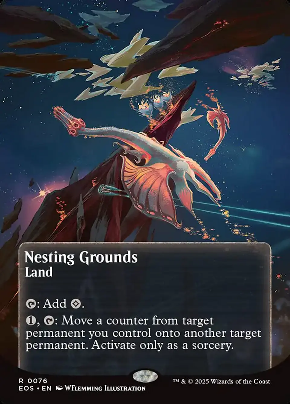 Nesting Grounds (Borderless foil) | Inglés | NM | EOS 1