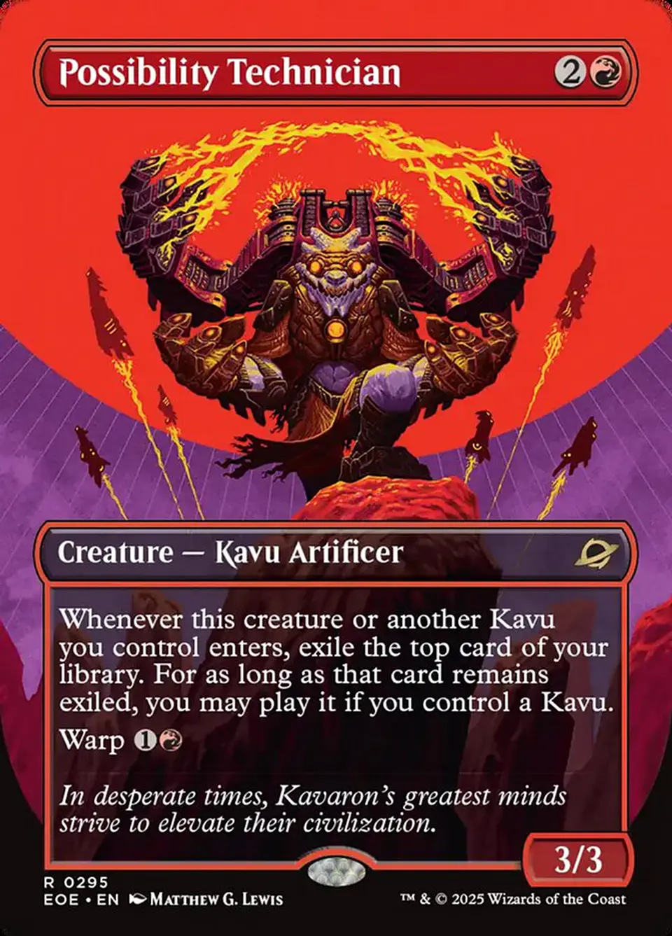 Possibility Technician (Borderless) | Inglés | NM | EOE 1