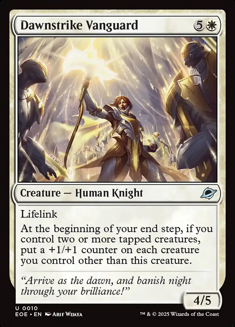 Dawnstrike Vanguard (foil) | Inglés | NM | EOE 1
