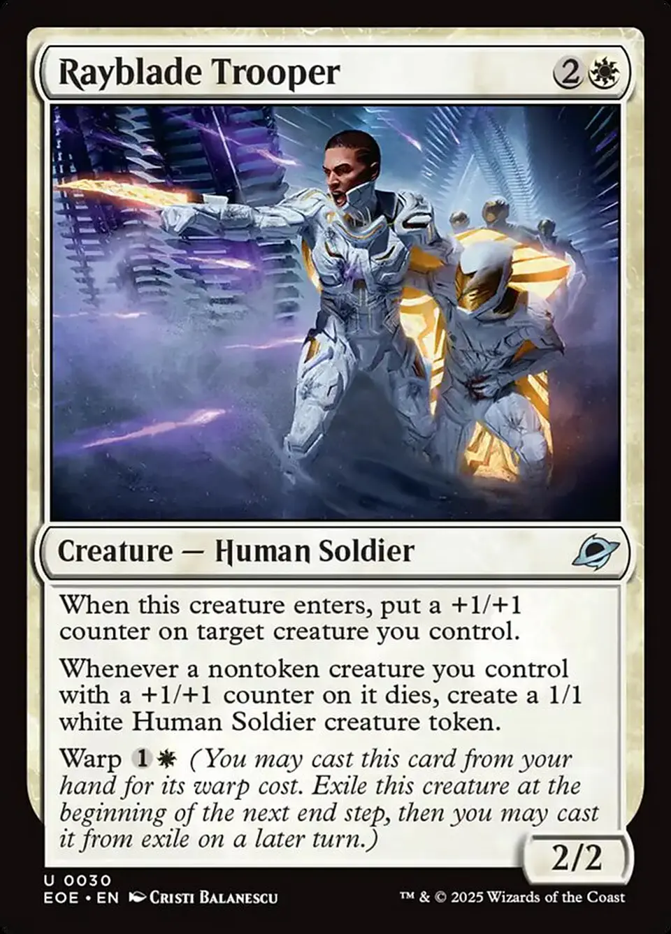Rayblade Trooper (foil) | Inglés | NM | EOE 1