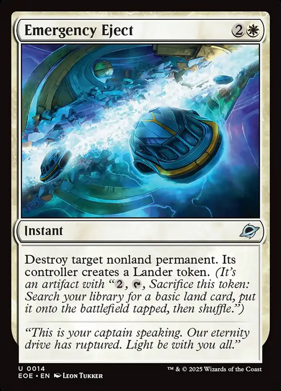 Emergency Eject | Inglés | NM | EOE 1