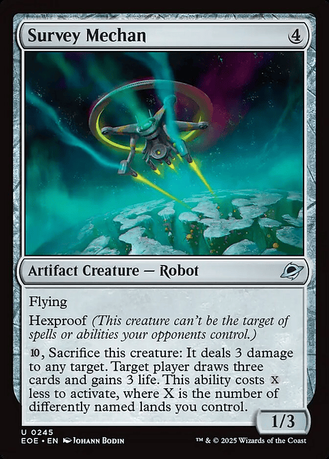 Survey Mechan | Inglés | NM | EOE