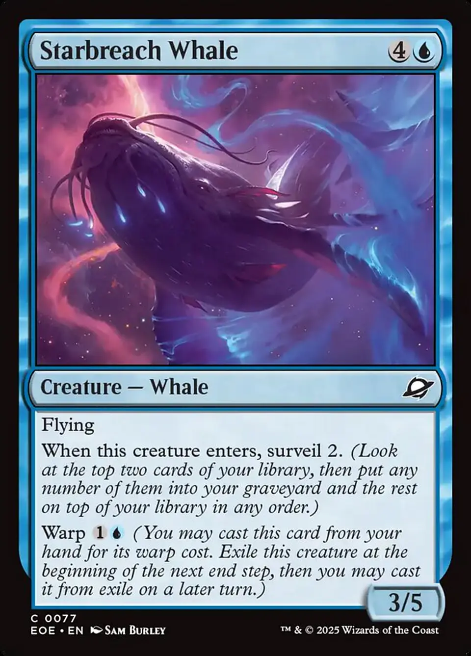 Starbreach Whale (foil) | Inglés | NM | EOE 1