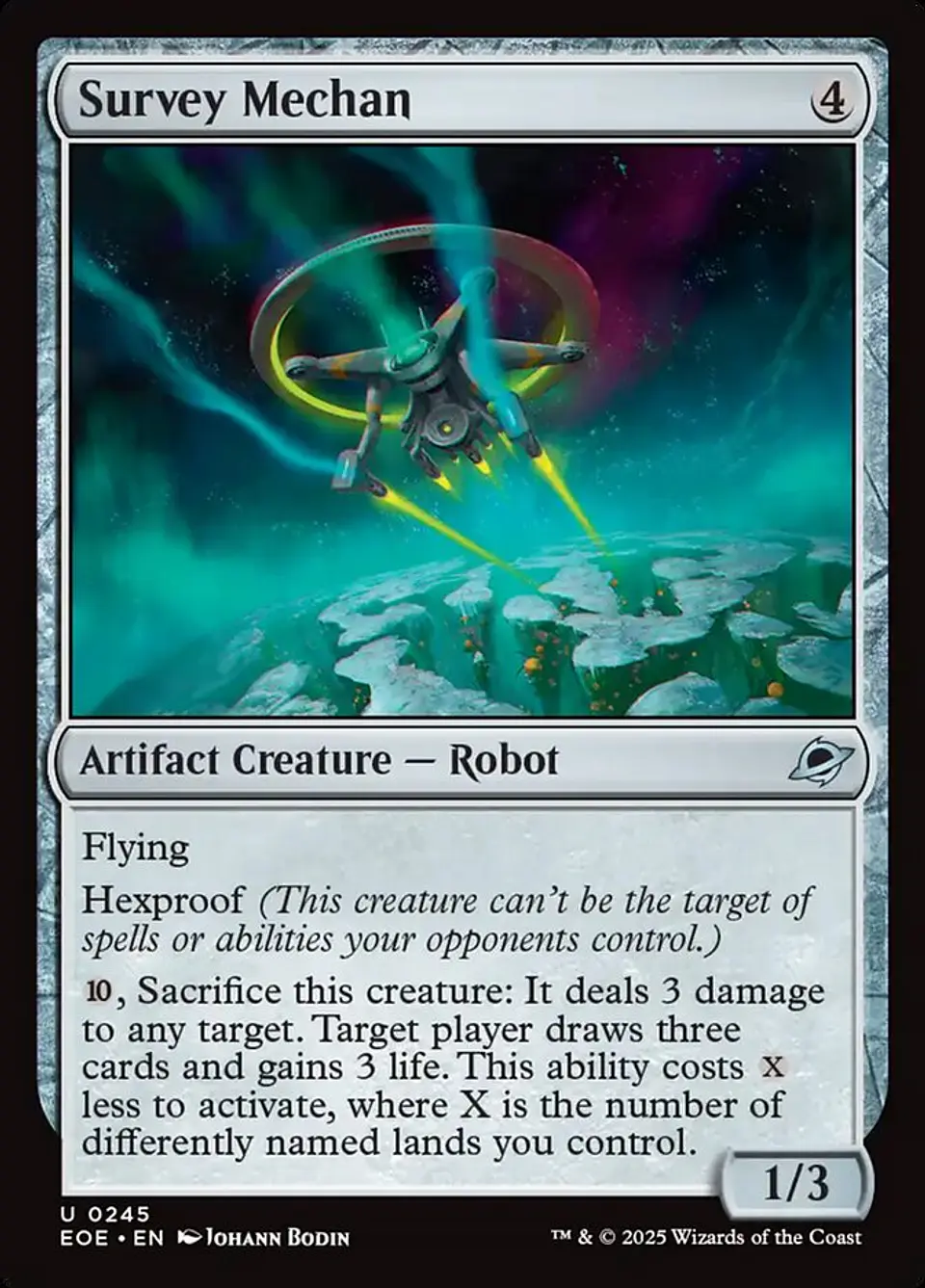 Survey Mechan (foil) | Inglés | NM | EOE 1