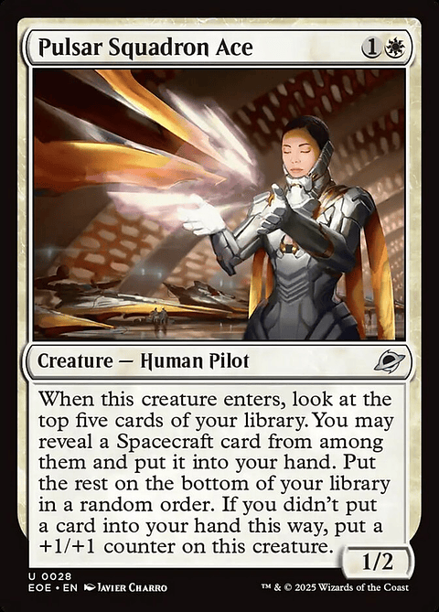 Pulsar Squadron Ace (foil) | Inglés | NM | EOE
