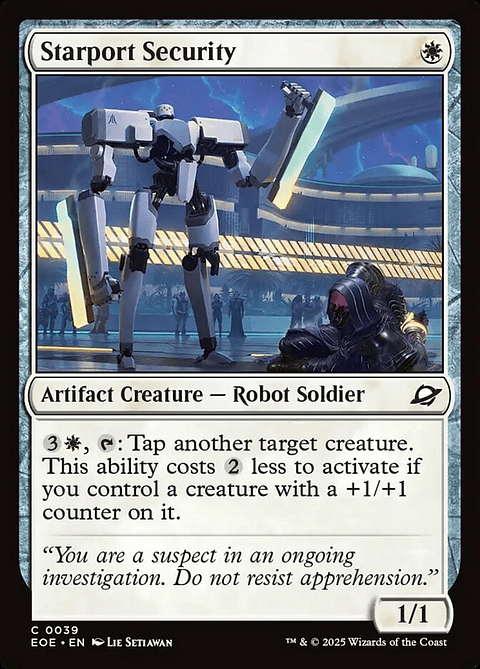 Starport Security (foil) | Inglés | NM | EOE