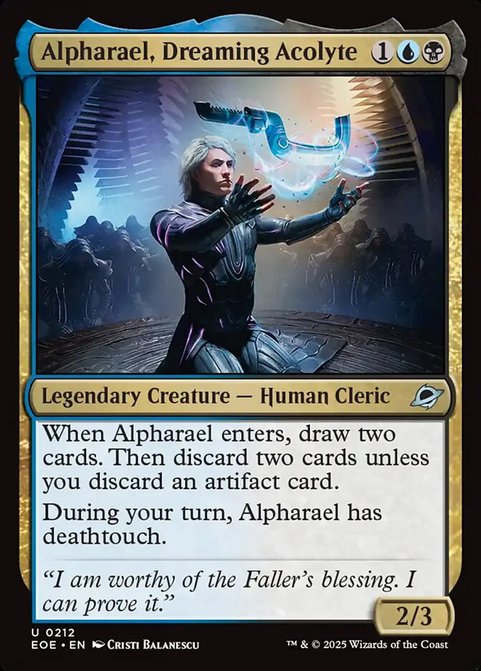 Alpharael, Dreaming Acolyte | Inglés | NM | EOE 1