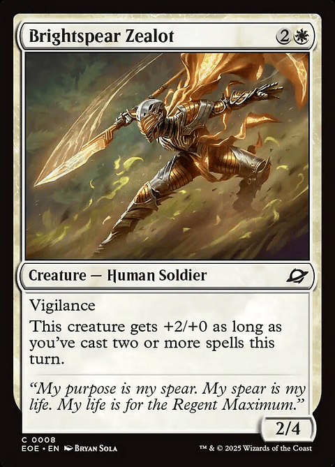 Brightspear Zealot | Inglés | NM | EOE