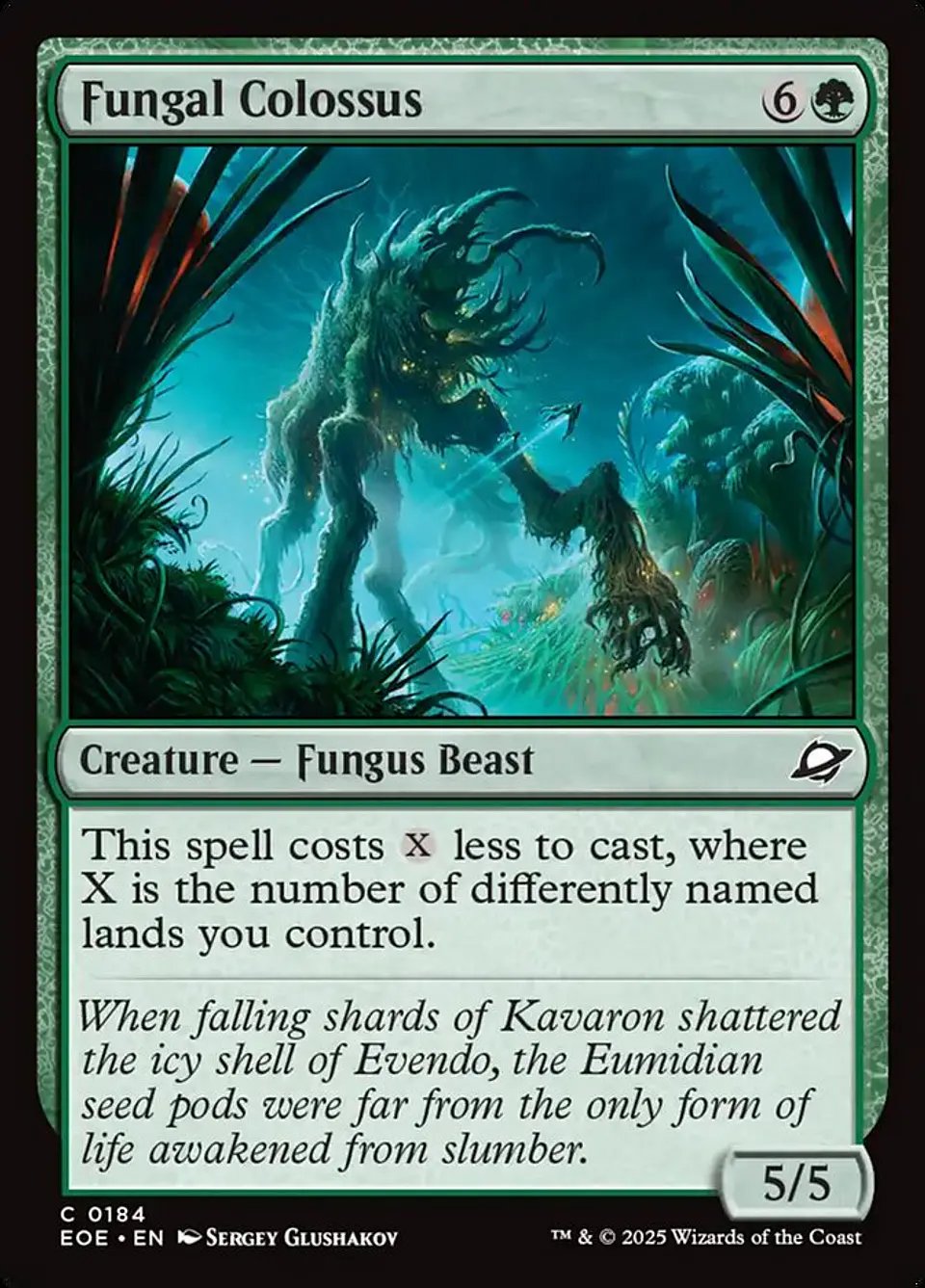 Fungal Colossus (foil) | Inglés | NM | EOE 1