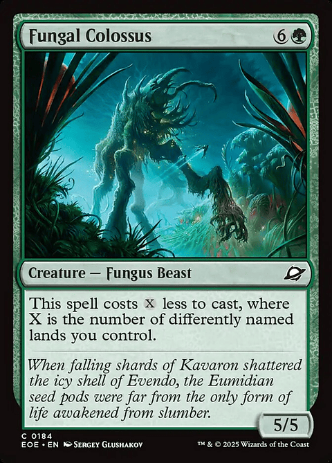 Fungal Colossus | Inglés | NM | EOE