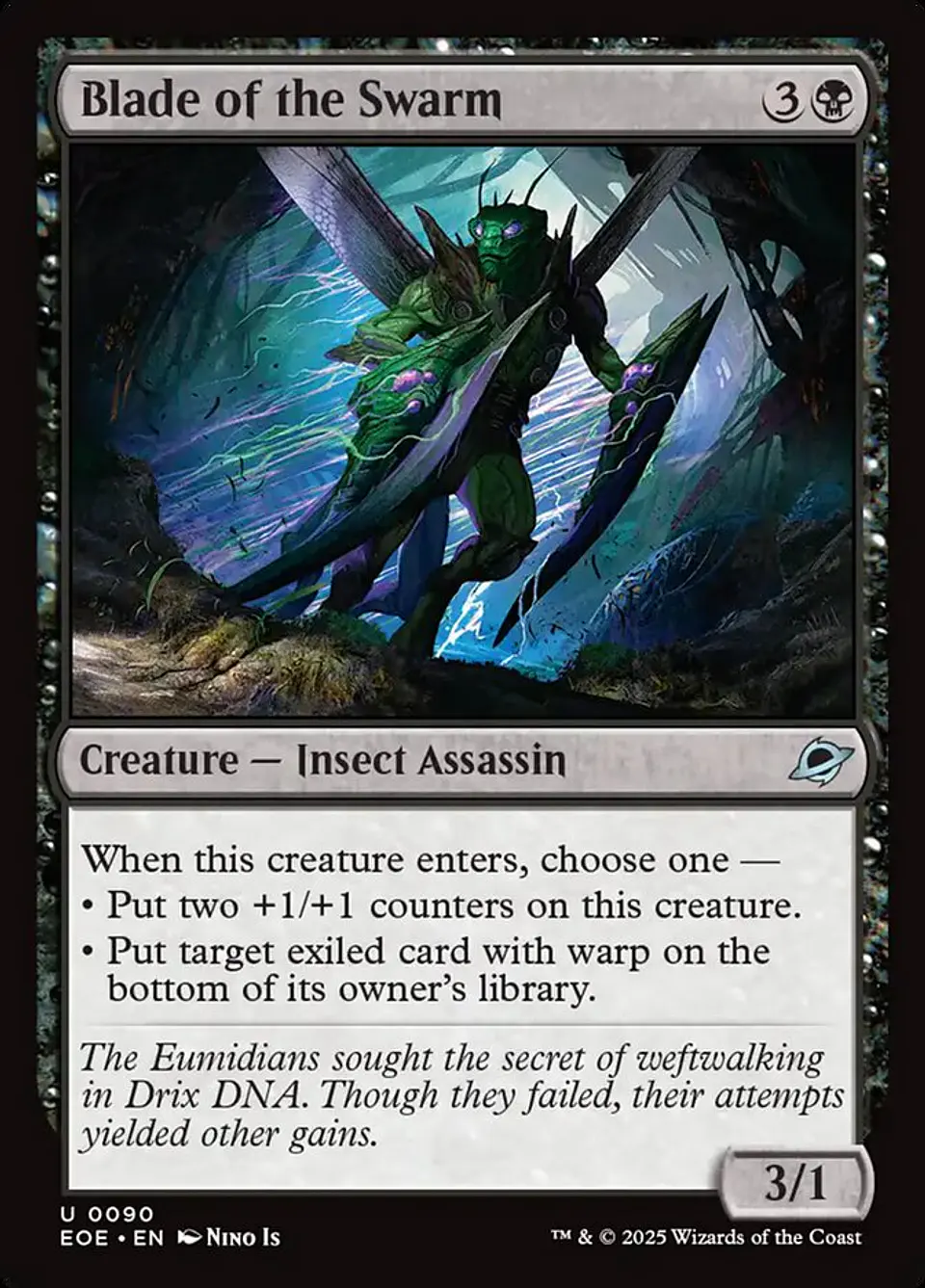 Blade of the Swarm (foil) | Inglés | NM | EOE 1