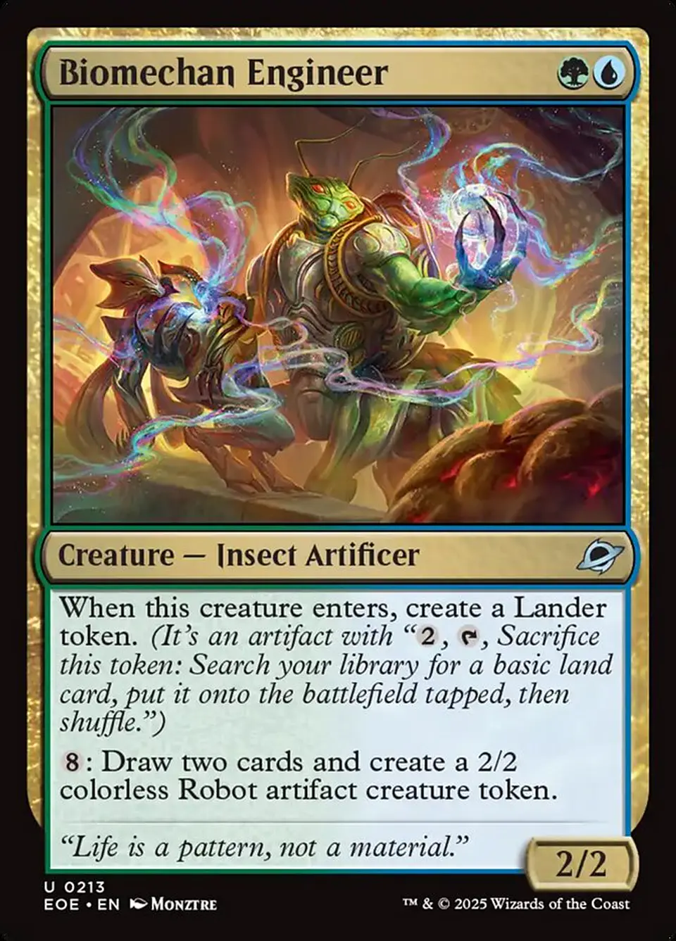 Biomechan Engineer (foil) | Inglés | NM | EOE 1