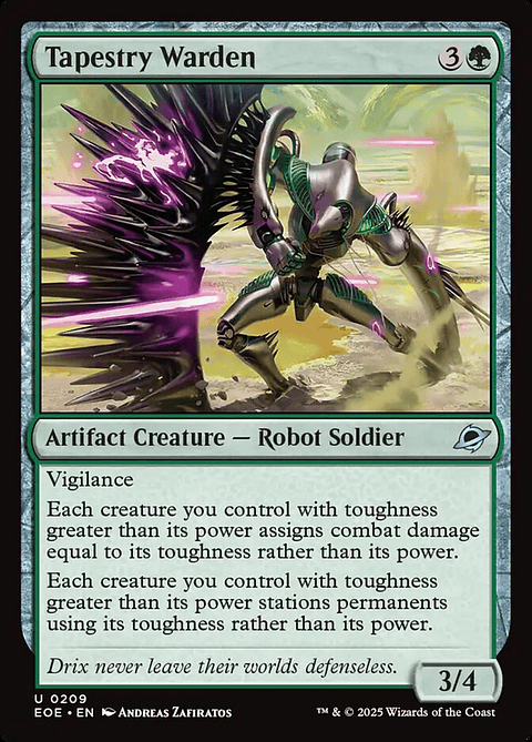 Tapestry Warden | Inglés | NM | EOE