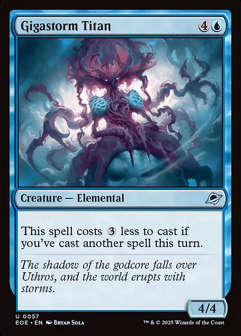 Gigastorm Titan | Inglés | NM | EOE