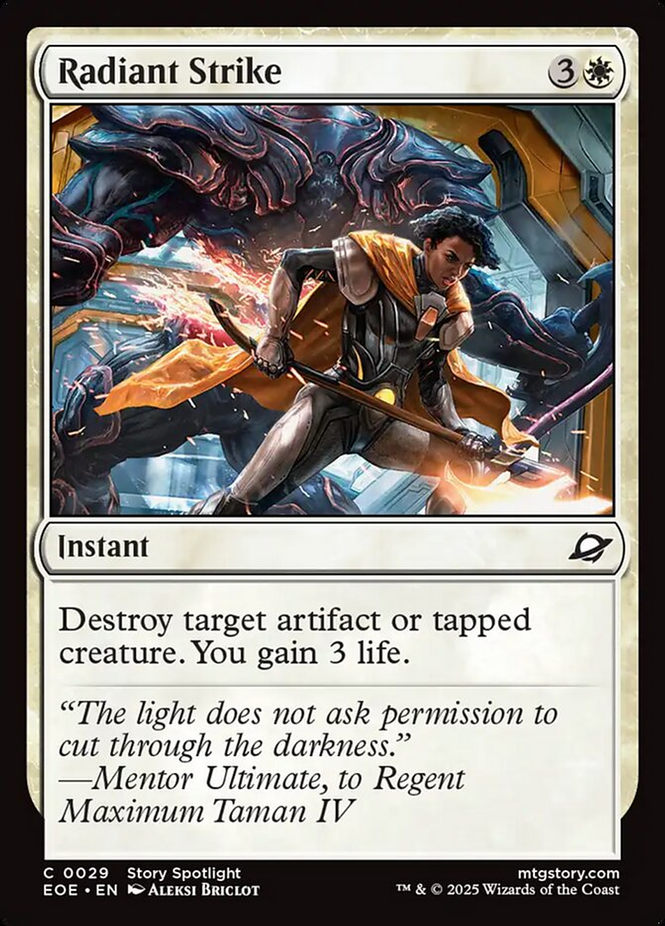 Radiant Strike (foil) | Inglés | NM | EOE 1