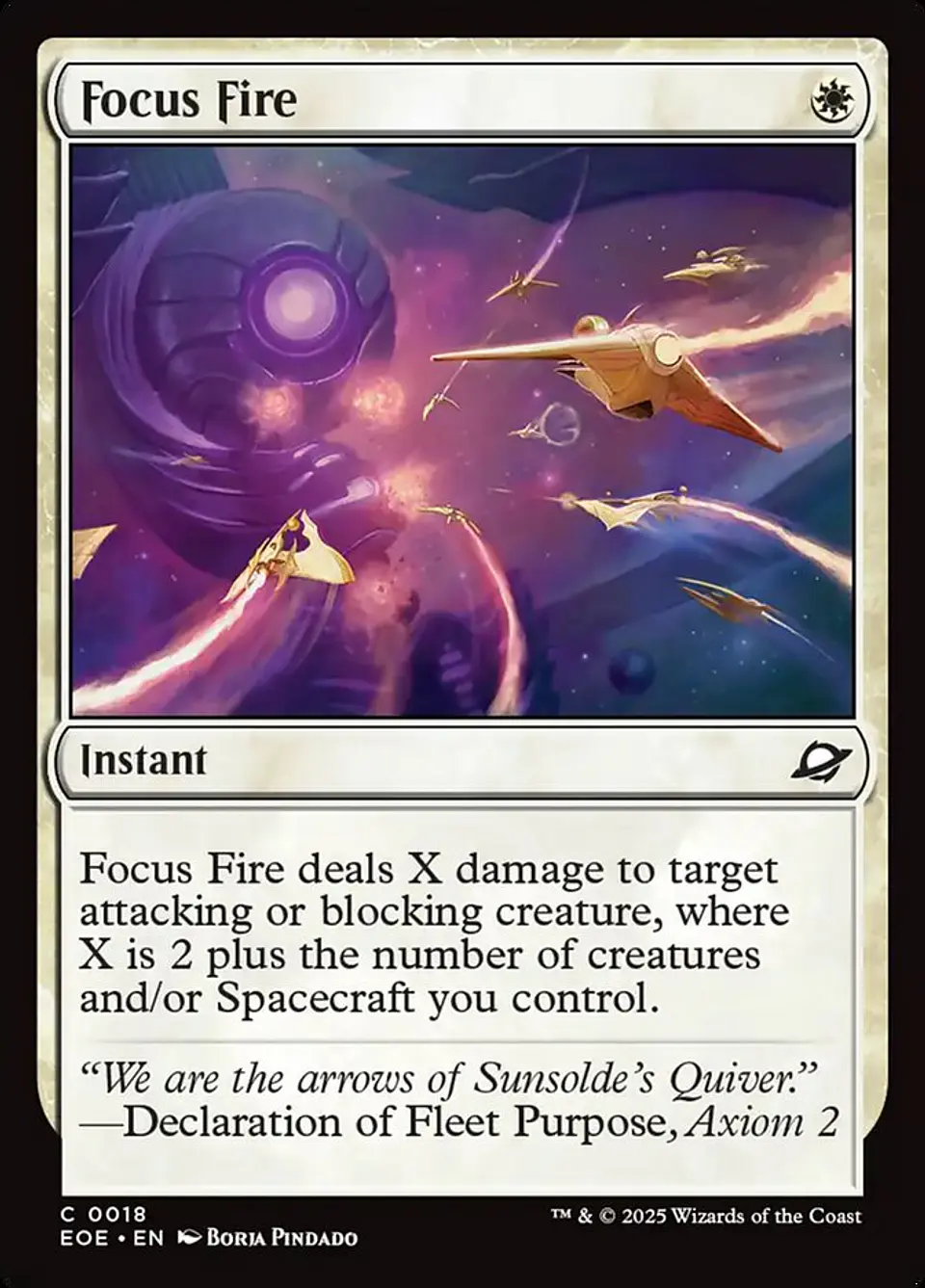 Focus Fire (foil) | Inglés | NM | EOE 1