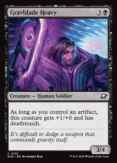 Gravblade Heavy (foil) | Inglés | NM | EOE
