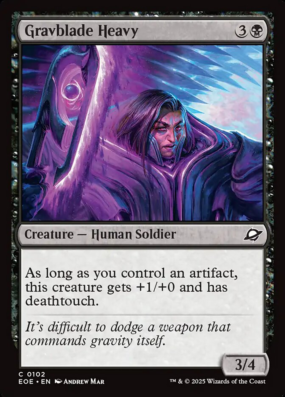 Gravblade Heavy (foil) | Inglés | NM | EOE 1