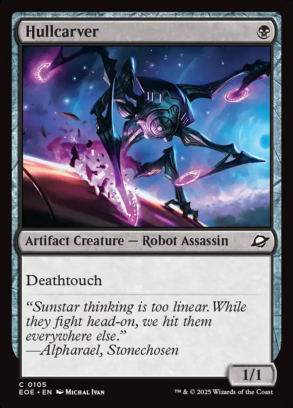 Hullcarver (foil) | Inglés | NM | EOE 1